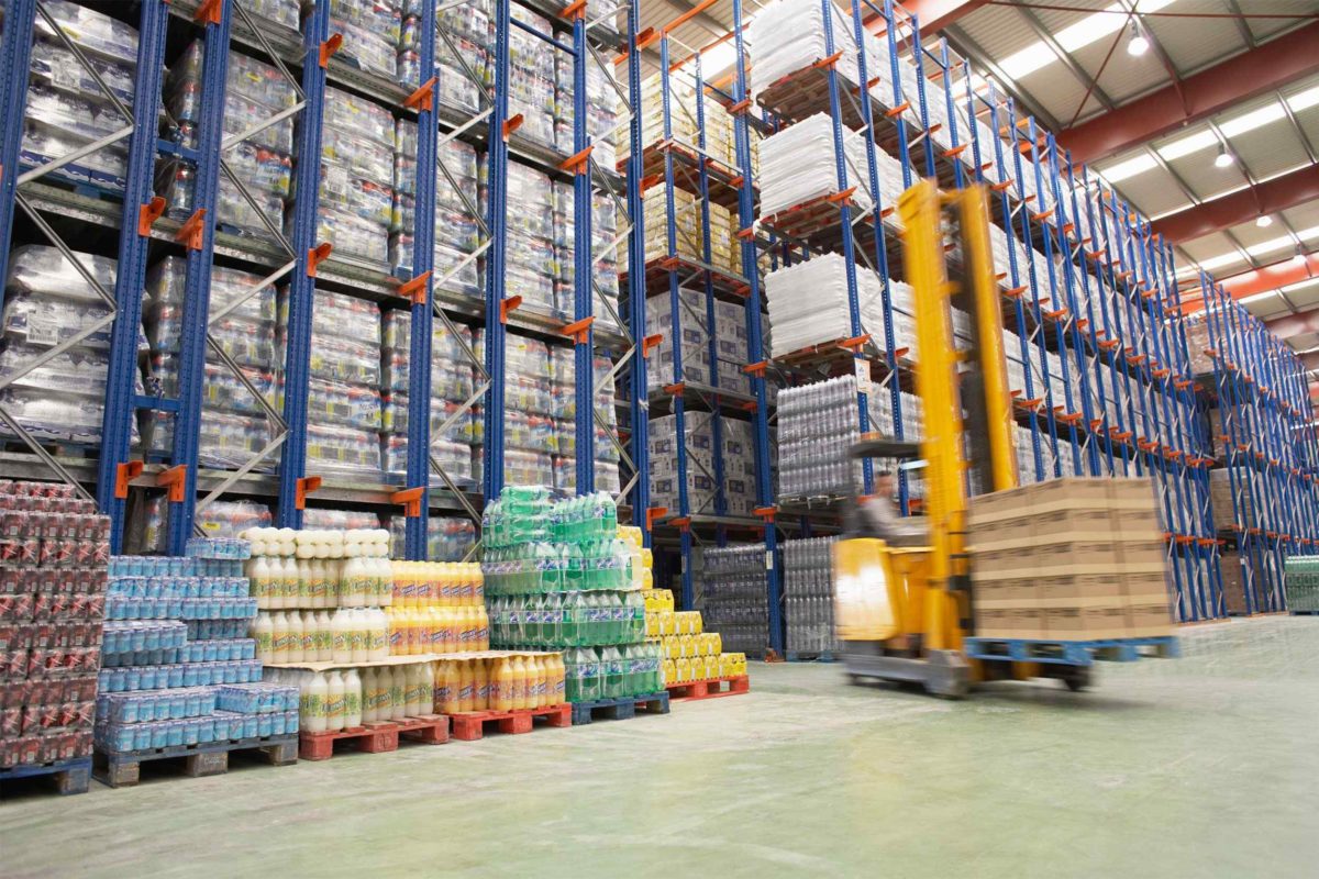 Warehouse-and-lifter